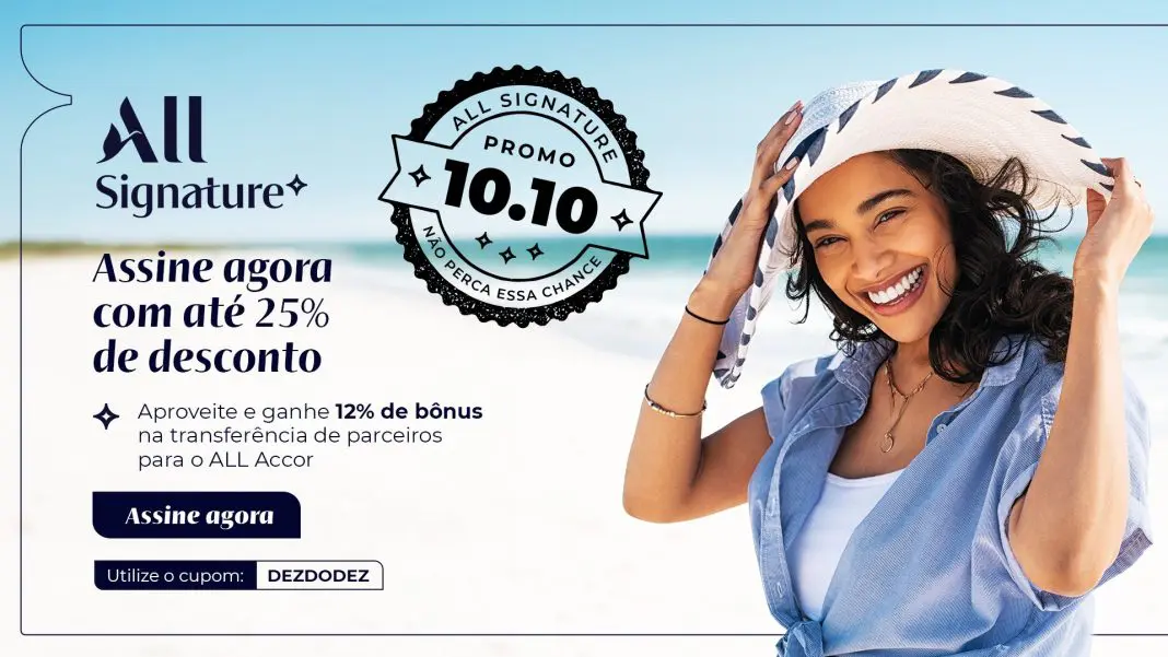 3ba80a490fc57b20f020a27bb55c81cf Accor ALL Signature oferece descontos exclusivos e bônus de pontos para viajantes frequentes - Crédito: divulgação