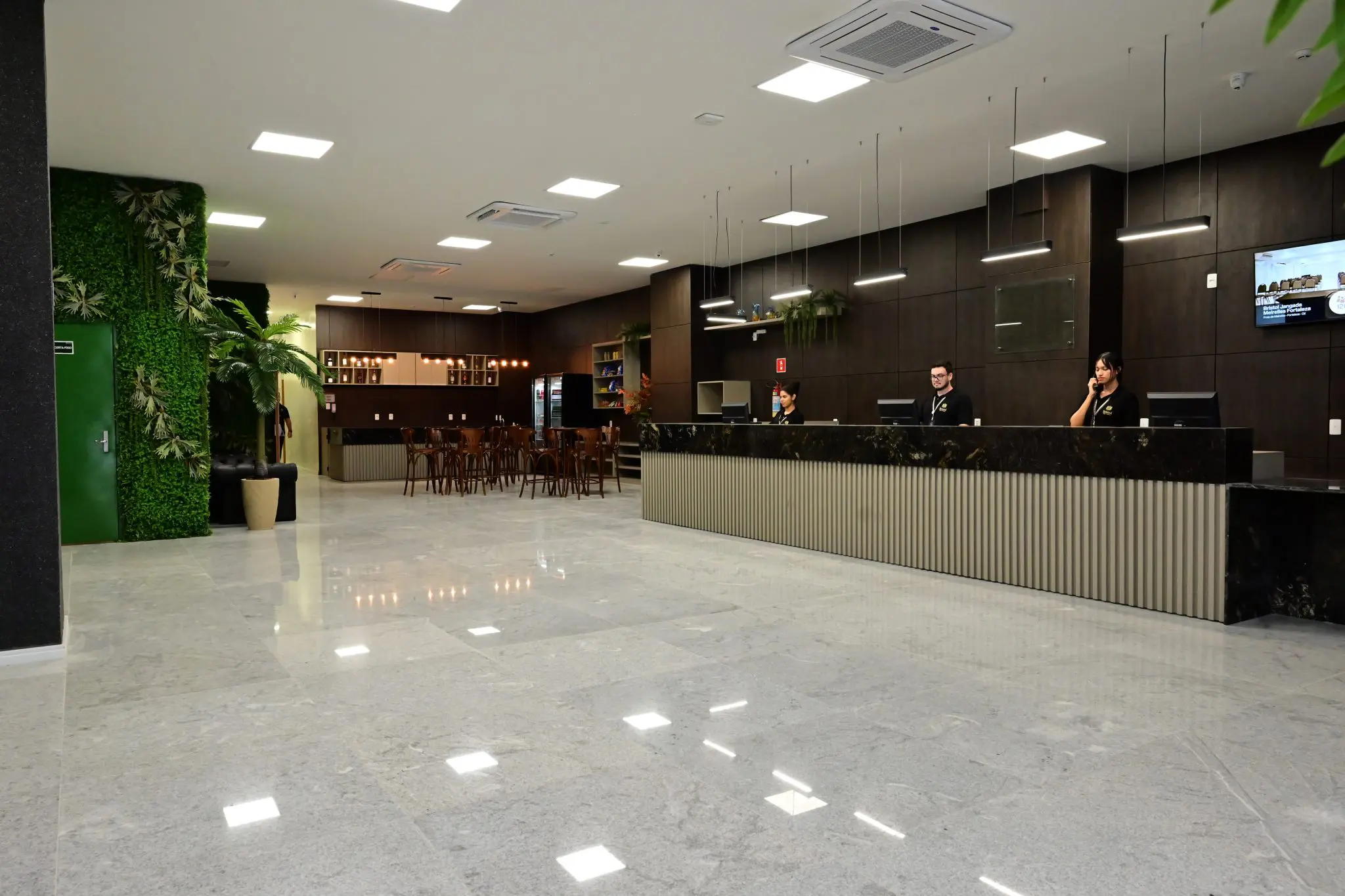 Lobby Bristol Marambaia - Foto; divulgação