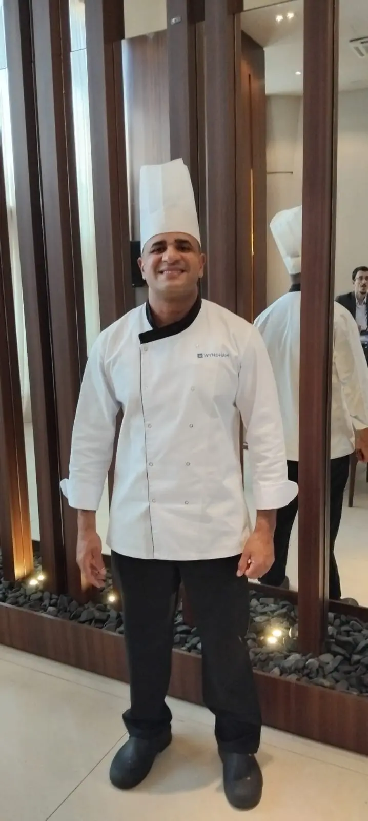 Chef de cozinha Fábio José, responsável pela excelência gastronômica do hotel - Foto: Denis Rugeri
