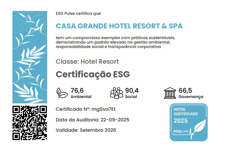 ESG - Casa Grande - Crédito: divulgação