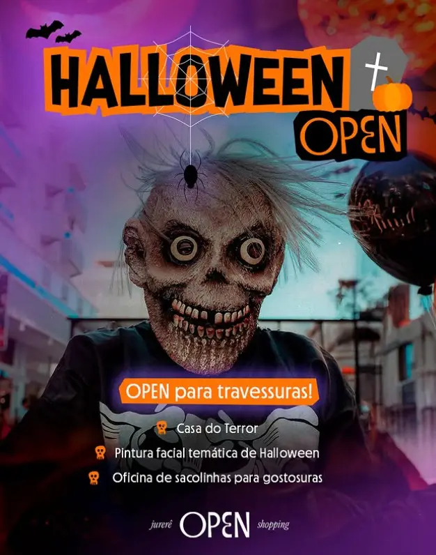 Halloween Jurerê OPEN - Crédito: Divulgação
