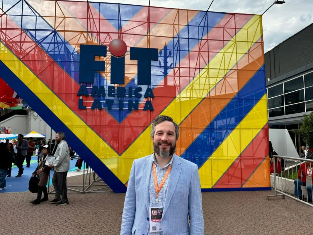 Pedro Döhnert, gerente-geral do Doral Guarujá, durante participação na FIT – Feira Internacional de Turismo da América Latina, em Buenos Aires - Foto: divulgação