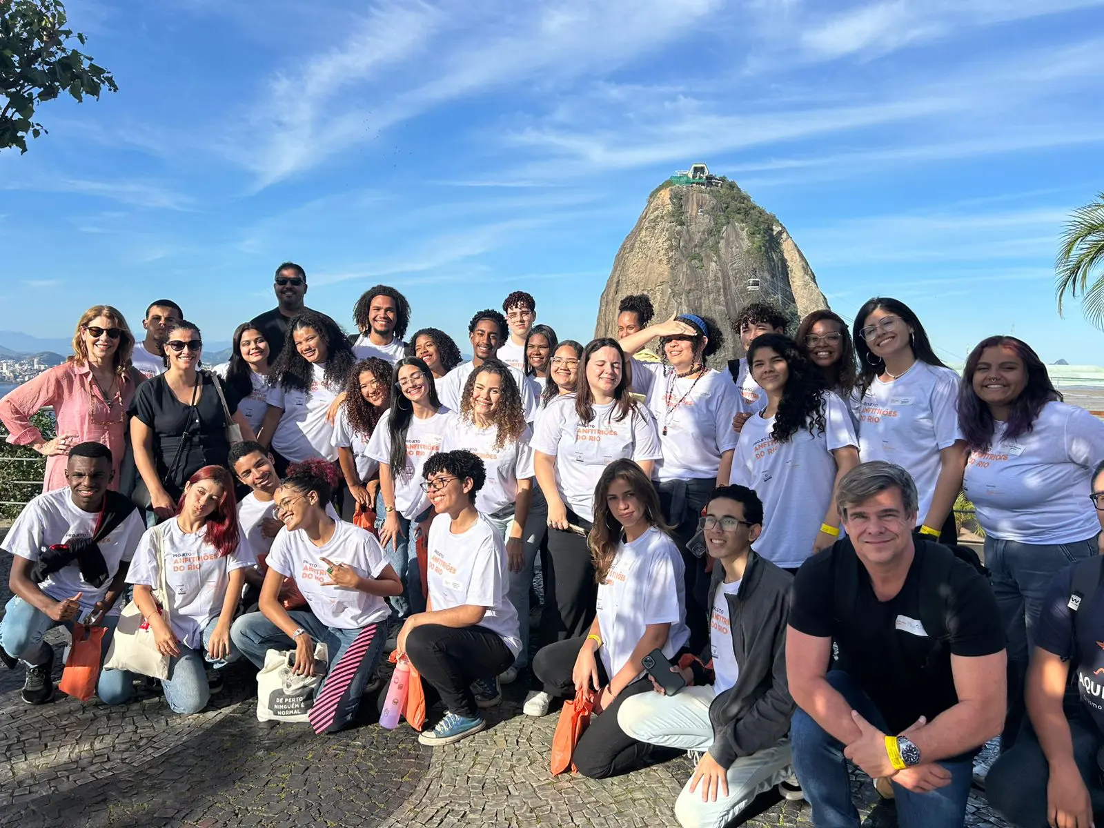 Encontro reúne guias experientes e em formação no cartão-postal carioca - Foto: divulgação