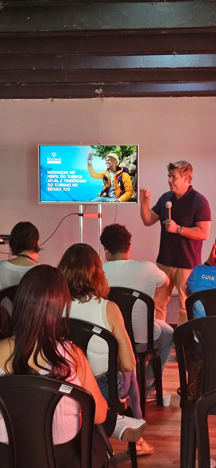 Apresentação do Projeto Anfitriões do Rio destaca valorização dos guias de turismo - Foto: divulgação 