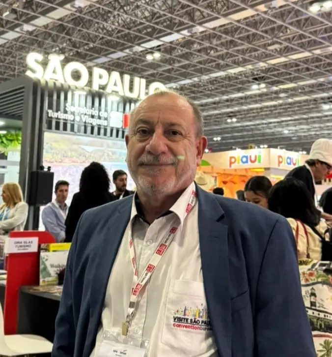 Entrevista com Toni Sando, presidente da Unedestinos, durante a ABAV Expo 2025 – Foto: Simone Barros