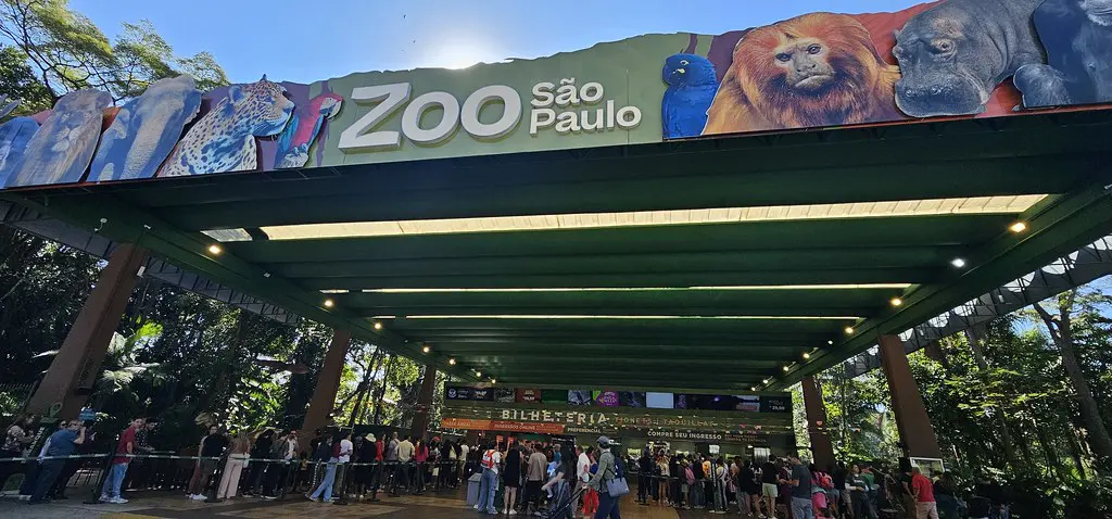 Bilheteria Zoo SP - Crédito: divulgação
