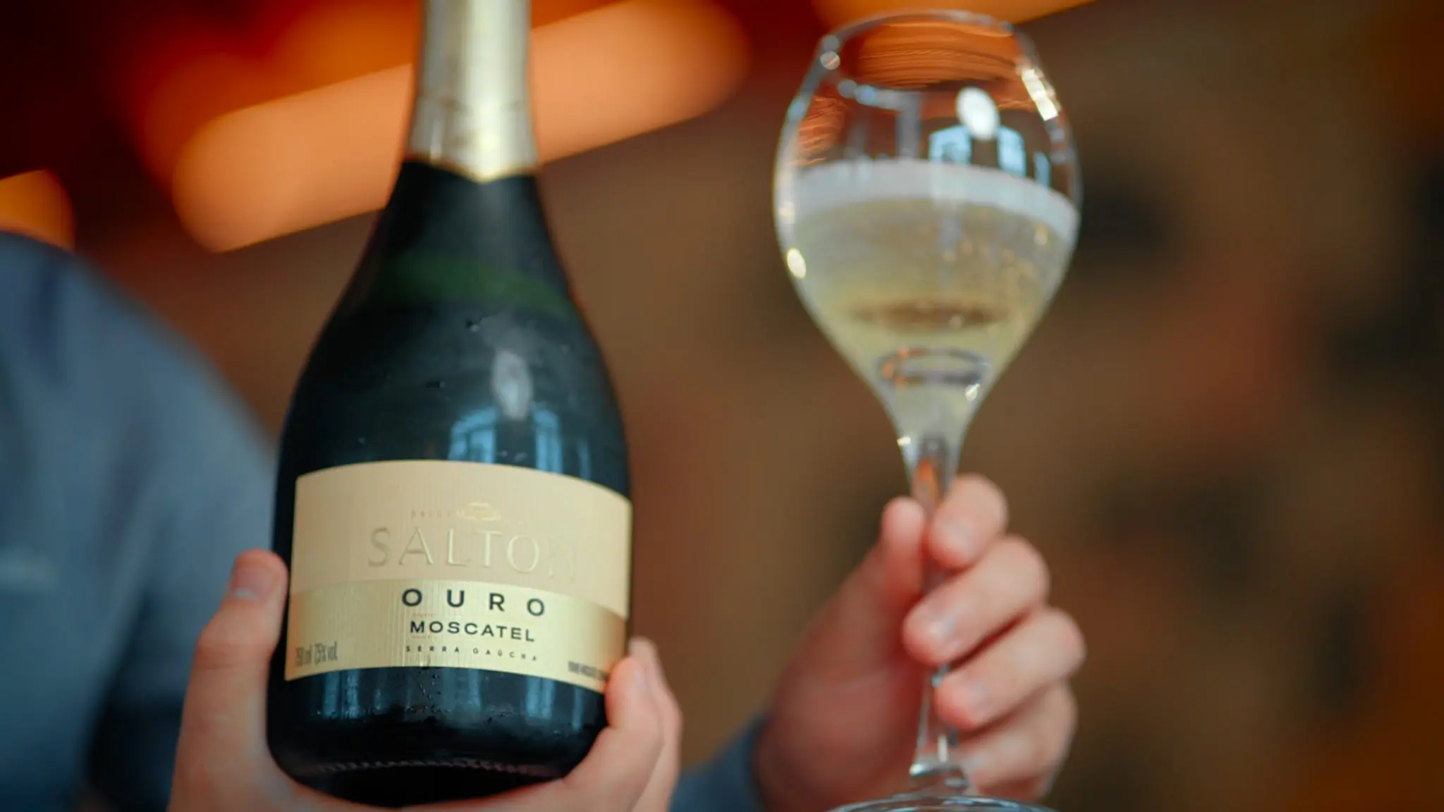 Salton Ouro Moscatel - Crédito: Metamorfose Filmes/Divulgação