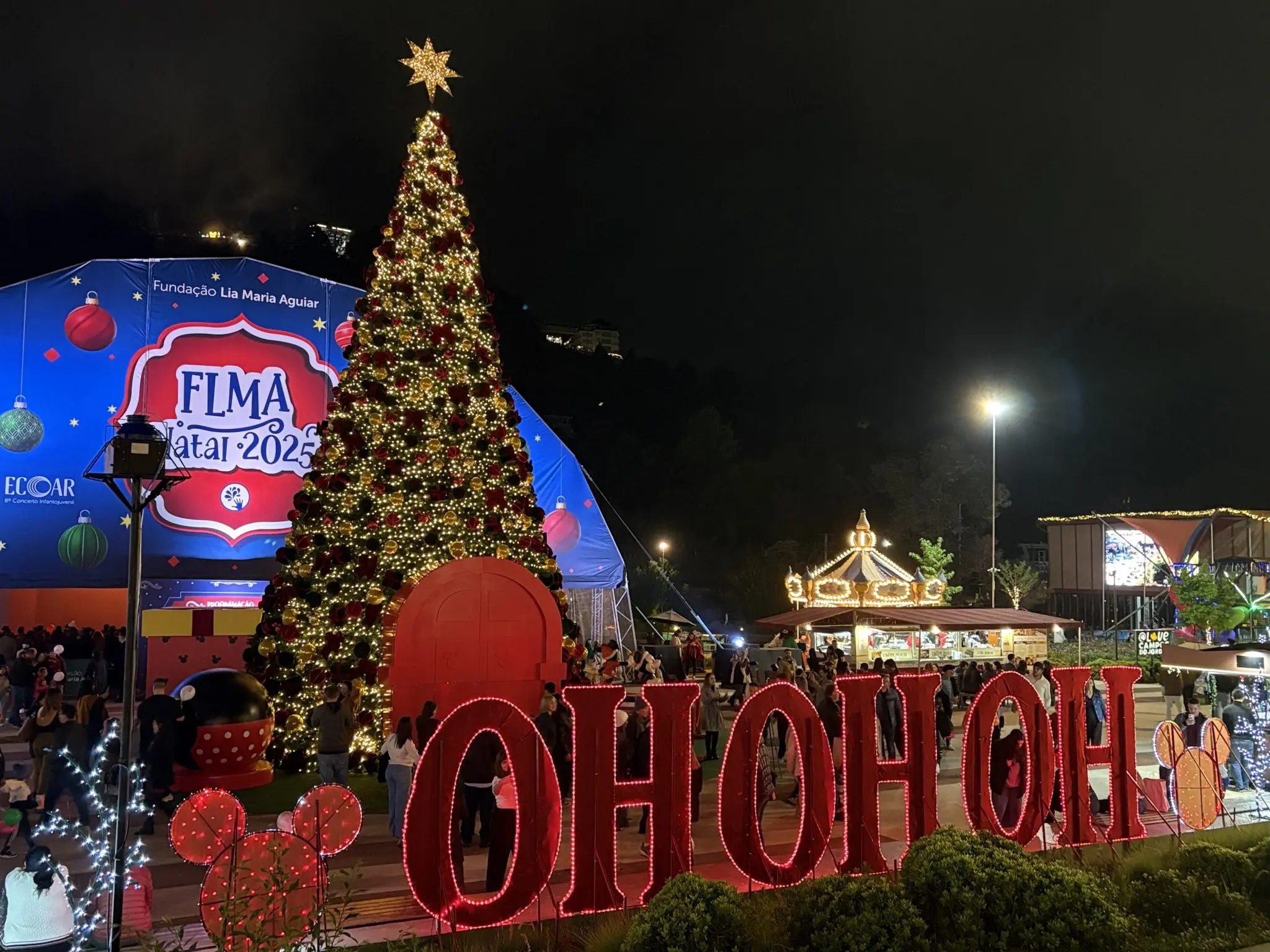 Natal dos Sonhos no Parque Capivari une magia da Disney e programação cultural gratuita - Crédito: Brenda Ferreira