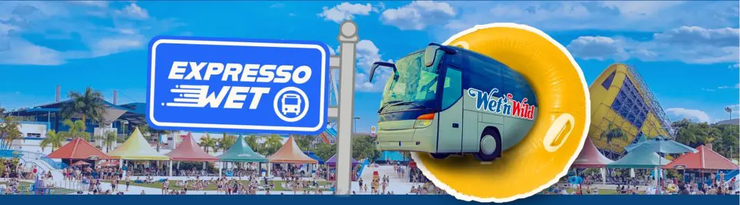Wet'n Wild amplia comodidade aos visitantes e anuncia novo calendário do Expresso Wet para 2025 e 2026 - Crédito: divulgação