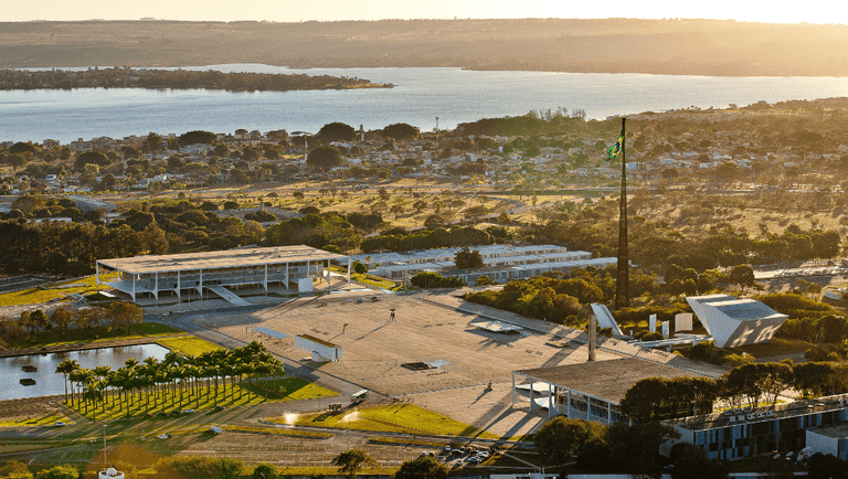 Brasília: única cidade moderna reconhecida como Patrimônio Mundial da Unesco - Crédito: Divulgação/MTur