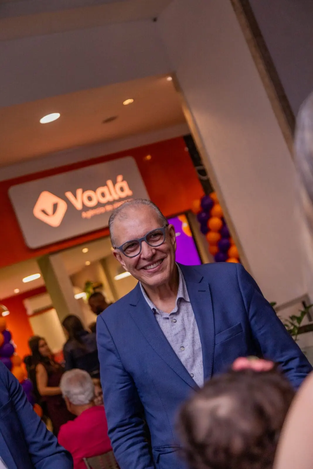 Carlos Eduardo Pereira, Diretor Executivo da Voalá_ Carlos Eduardo Pereira, diretor executivo da Voalá, durante a inauguração da primeira loja física da agência em Belo Horizonte (MG). Crédito: Divulgação