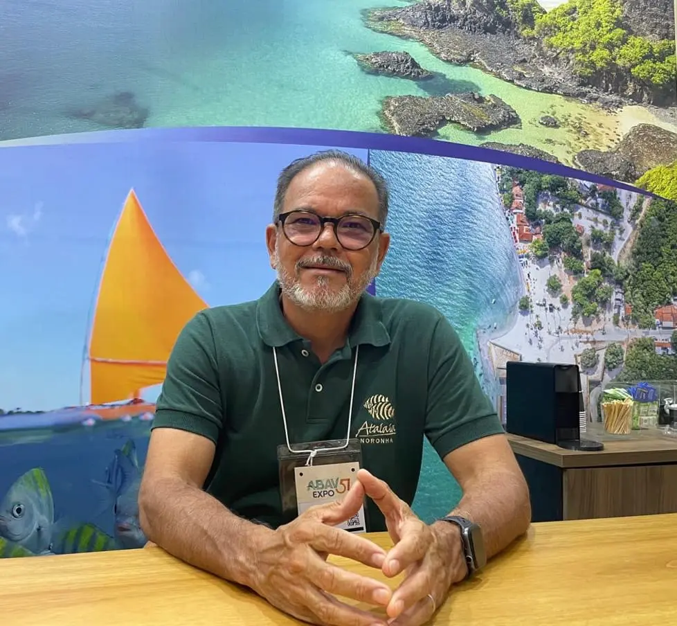 Hayrton Almeida (presidente do Visite Noronha) - Crédito Fábio Cardoso