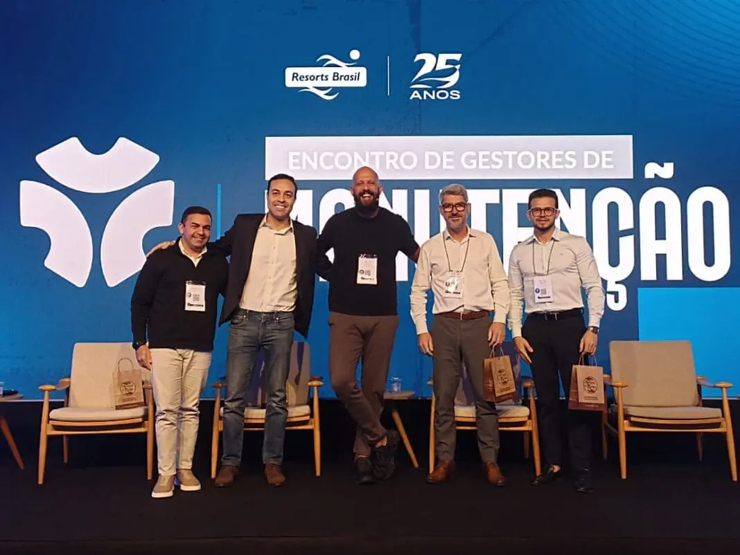 Gestores de manutenção reunidos no encontro da Resorts Brasil, que promoveu troca de experiências e discussões sobre o papel estratégico da área na operação dos resorts. Crédito: Zaqueu Rodrigues