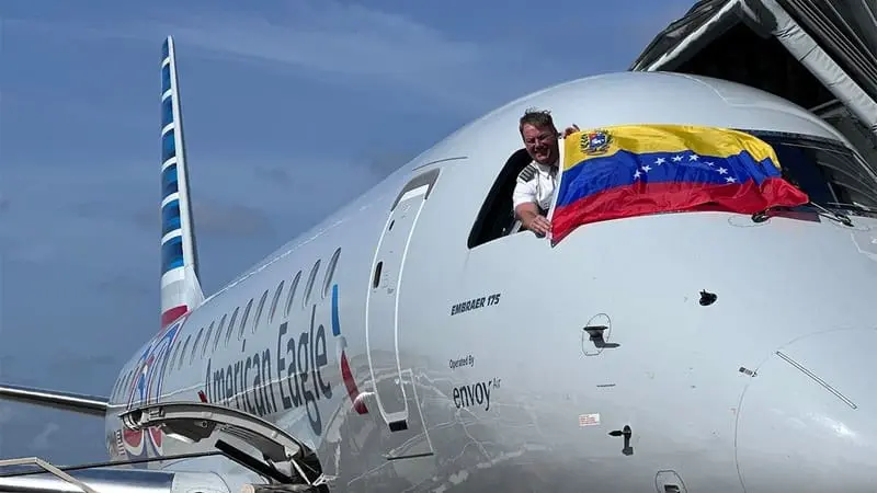 American Airlines amplia presença na Venezuela com 24 voos semanais - Crédito: divulgação