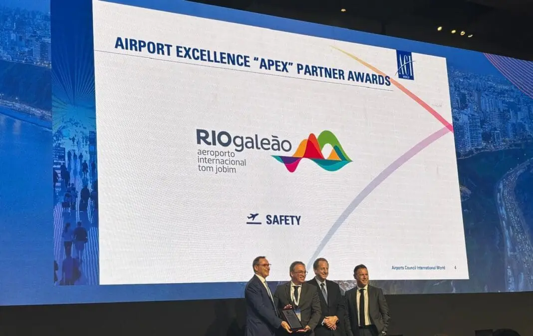 RIOgaleão é reconhecido pela ACI por contribuição à segurança operacional de aeroportos no mundo - Crédito: divulgação