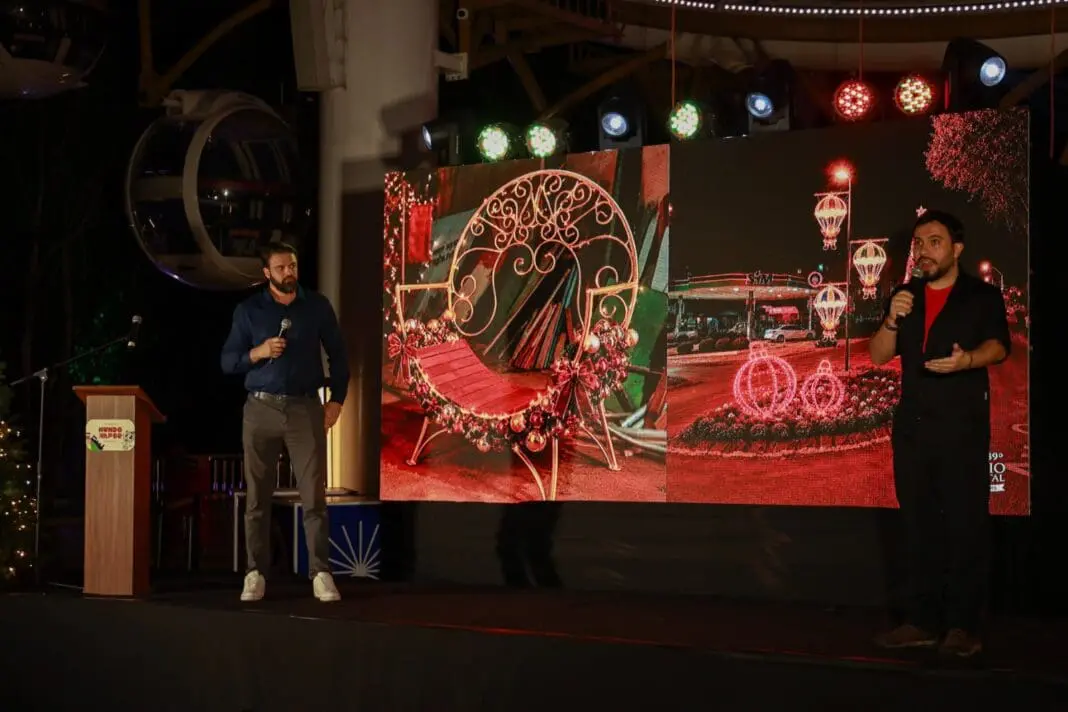 Apresentação da programação do 39º Sonho de Natal destaca a decoração e as atrações que movimentarão Canela durante a temporada. (Crédito: Divulgação)