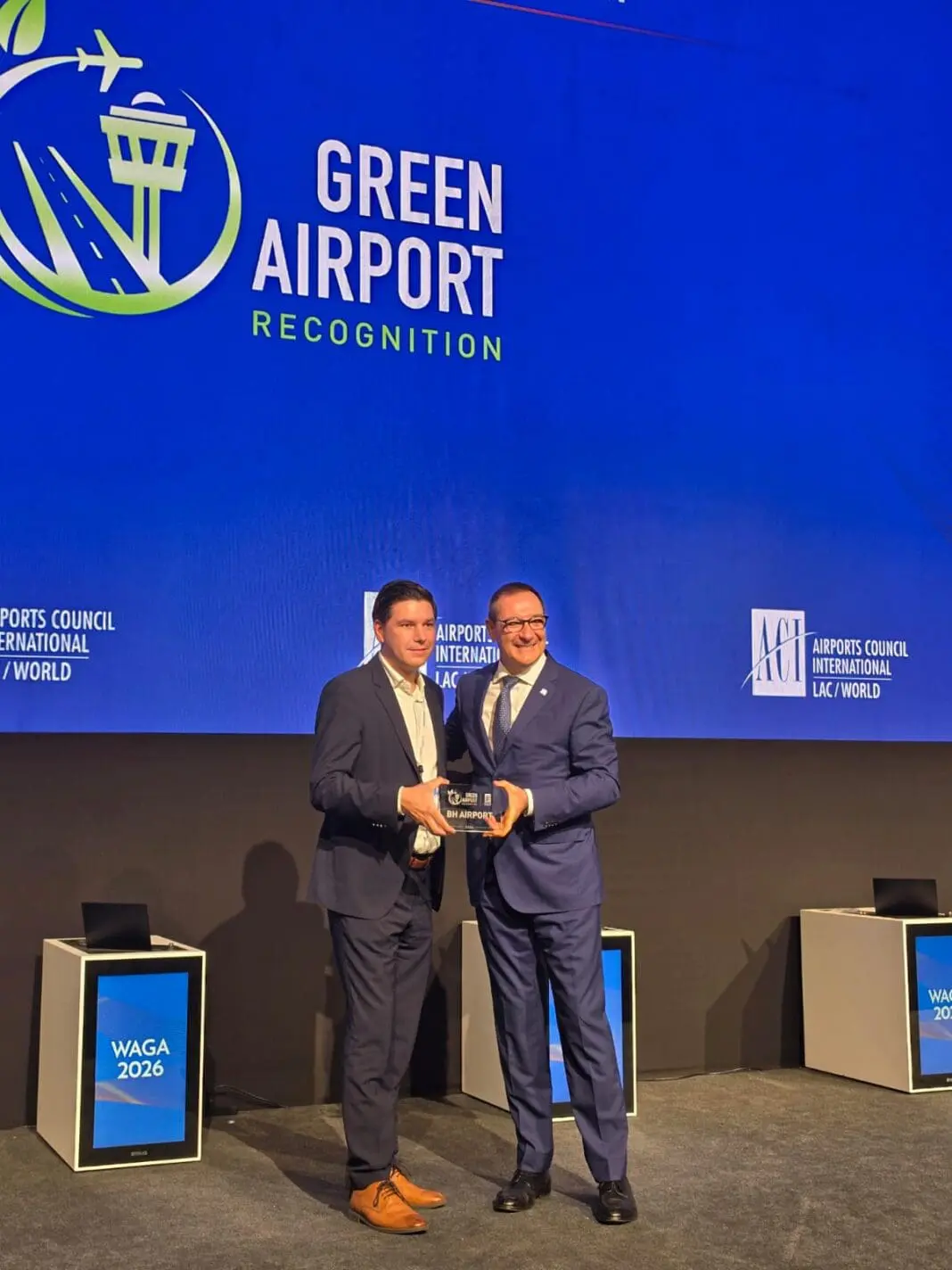 Johann Gigl, CEO da Zurich Airport Latin America, representando o BH Airport - Crédito: divulgação