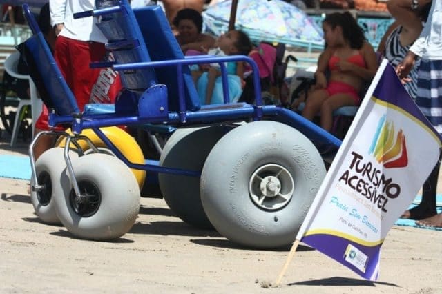 Ipojuca tem programa de turismo acessí­vel em praias