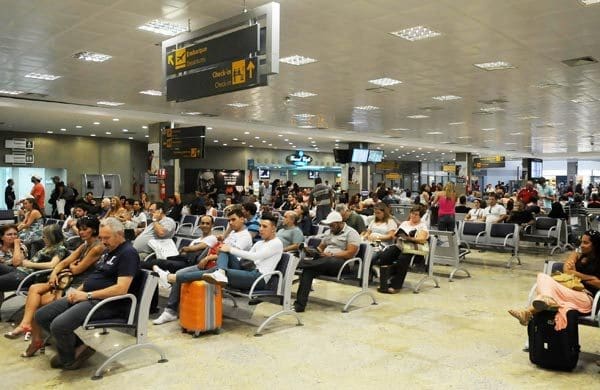 Cai para 11,6% í­ndice de atrasos de voos nos aeroportos