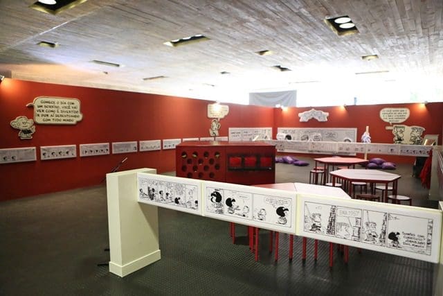 Praça das Artes, em SP, recebe exposição interativa de Mafalda