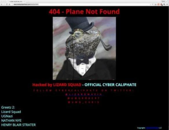 Site da Malaysia Airlines é invadido por hackers