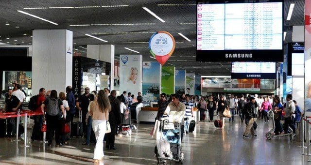 Sete aeroportos concentrarão 72% do movimento de passageiros no carnaval