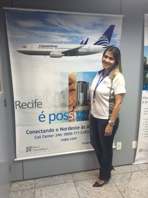 Copa Airlines tem nova coordenadora de vendas no Recife