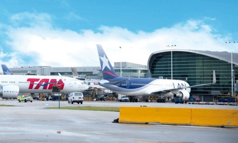 Tráfego de passageiros da LATAM cresce 1,9% em janeiro