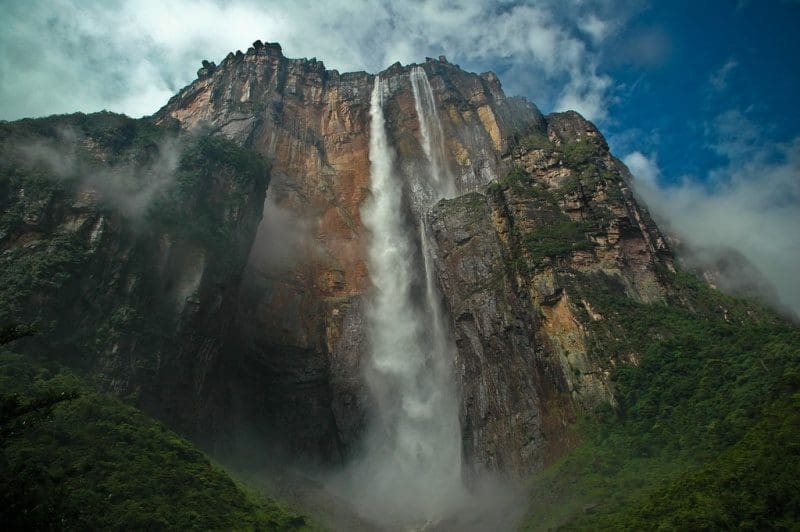 Este é o Salto Ángel e fica na Venezuela (Foto: arquivo DT)