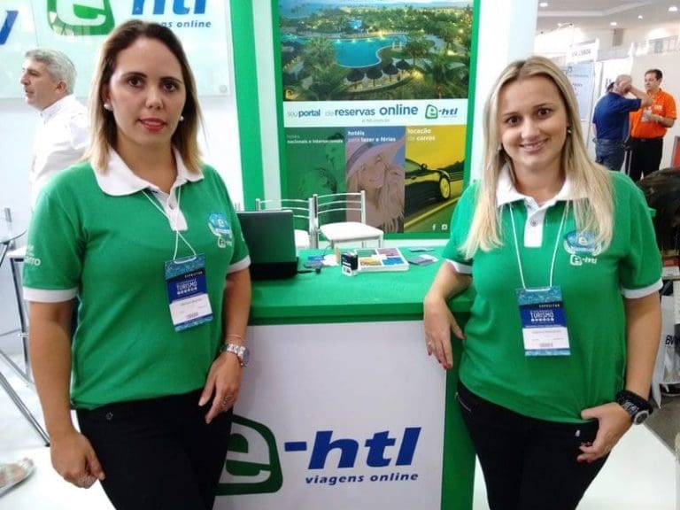 E-HTL estreita relacionamento com agentes no 22Âº Salão de Turismo do Paraná