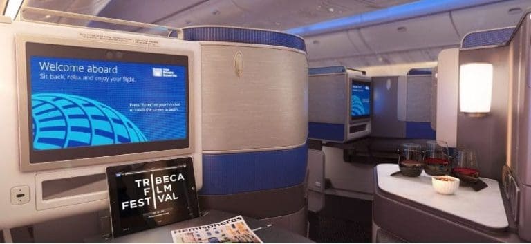 United Airlines anuncia nova Classe Executiva Polaris