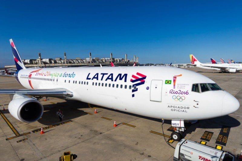 LATAM Airlines divulga estatísticas operacionais preliminares de outubro de 2018