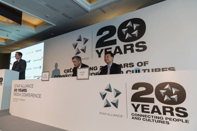 Star Alliance realiza evento de aniversário em sua cidade natal, Frankfurt