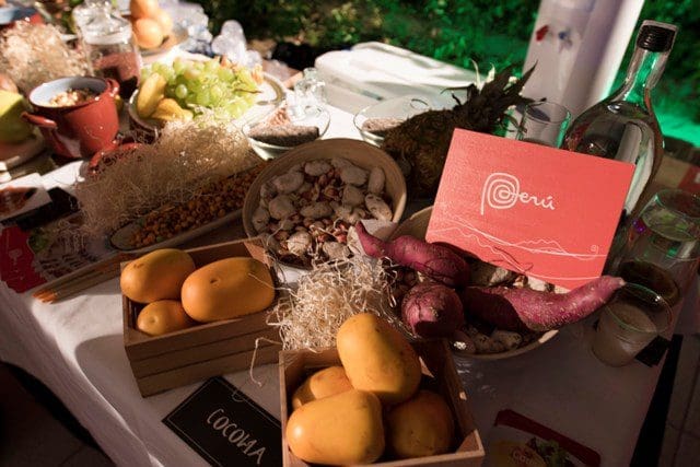 A marca Super Foods Peru esteve presente no coquetel de premiação, no qual foram servidas criações gastronômicas elaboradas com alimentos peruanos que ostentam propriedades nutricionais (Foto: Divulgação)