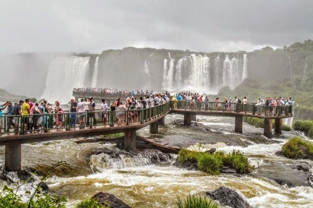 Número de estrangeiros nas Cataratas do Iguaçu cresceu 9,3%; Estados Unidos é um dos principais emissores