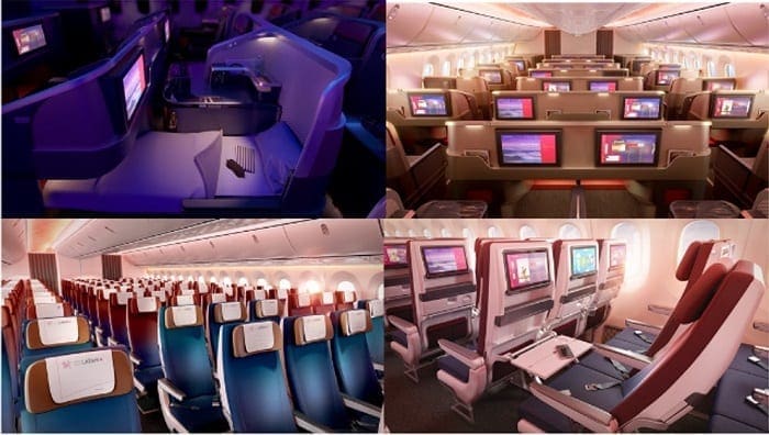 LATAM Airlines apresenta o desenho de suas novas cabines Premium Business
