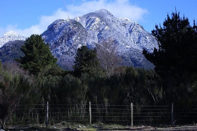 Inverno em Pucón, no Chile