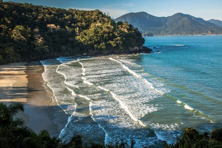 Fortaleza beach in Ubatuba north coast of São Paulo - Diário do Turismo