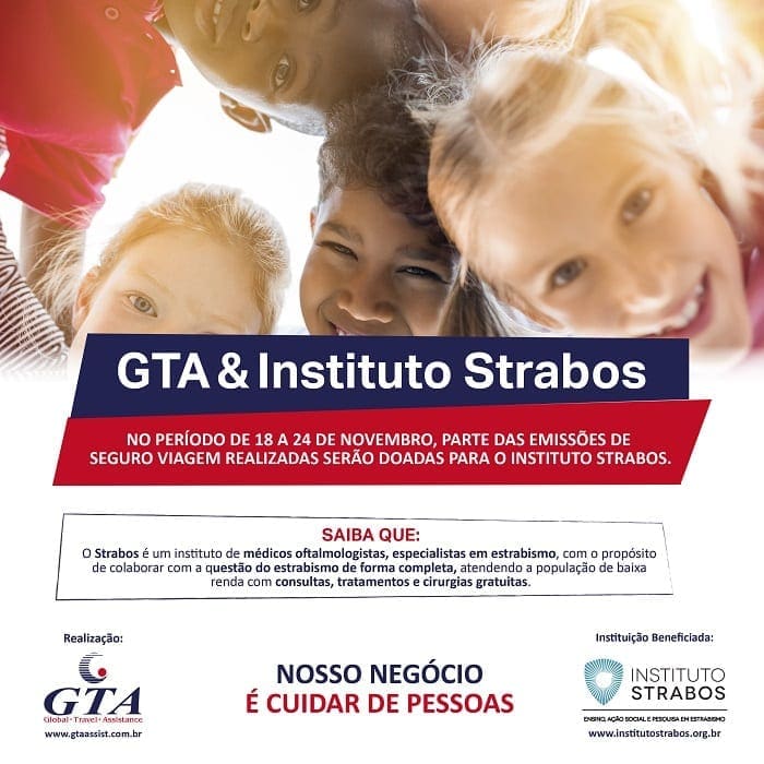 GTA doará parte de seu faturamento ao Instituto Strabos