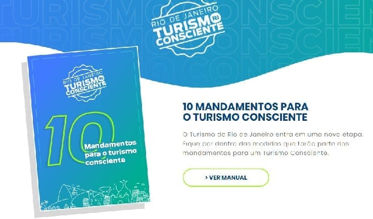 Governo do Rio cria programa para a retomada gradual das atividades turí­sticas