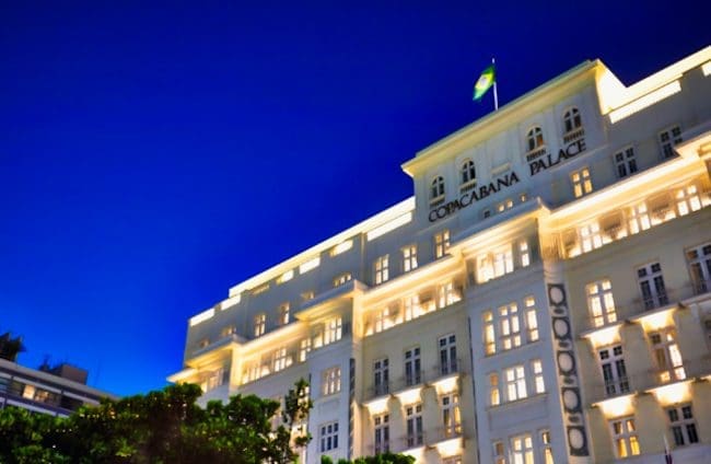 Copacabana Palace é í­cone para o Dia dos namorados