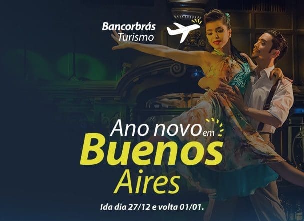 Bancorbrás Turismo preparou um pacote para o Reveillón em Buenos Aires.