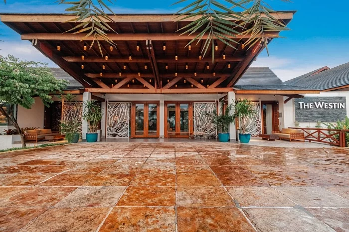 Entrada do The Westin Porto de Galinhas, que preparou programação especial para a Copa do Mundo