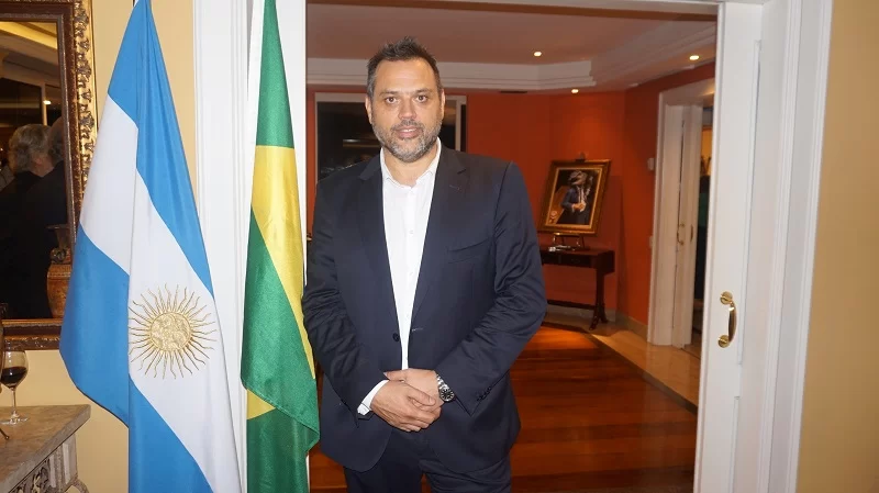 Gáston Burlon (secretário de turismo de Bariloche). (Foto: MEA)