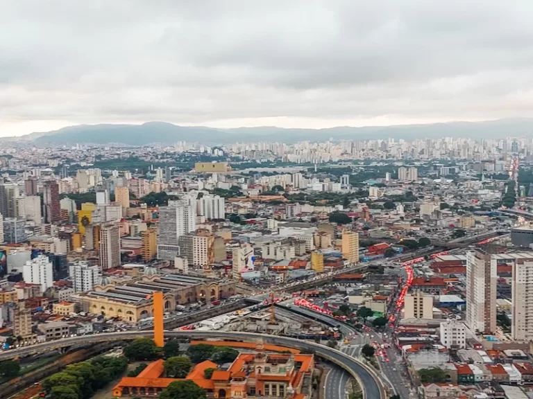 turismo colaborativo - São Paulo visto de cima (foto: Geovana Fraga) Hotelaria Paulista