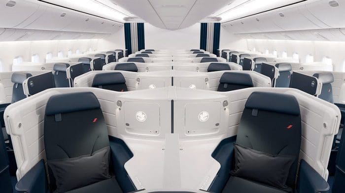 Air France inaugura classe Business no Rio de Janeiro e em Nova York.