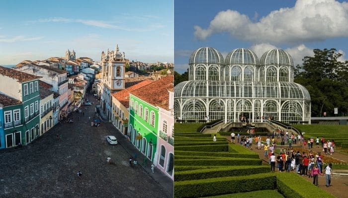 Salvador e Curitiba fazem aniversário