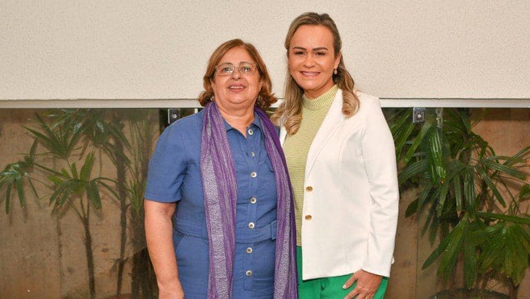 Ministra Cida Gonçalves e Ministra Daniela Carneiro "O turismo respeita as mulheres": MTur lança campanha contra assédio sexual. Crédito Pedro França Ascom MTur