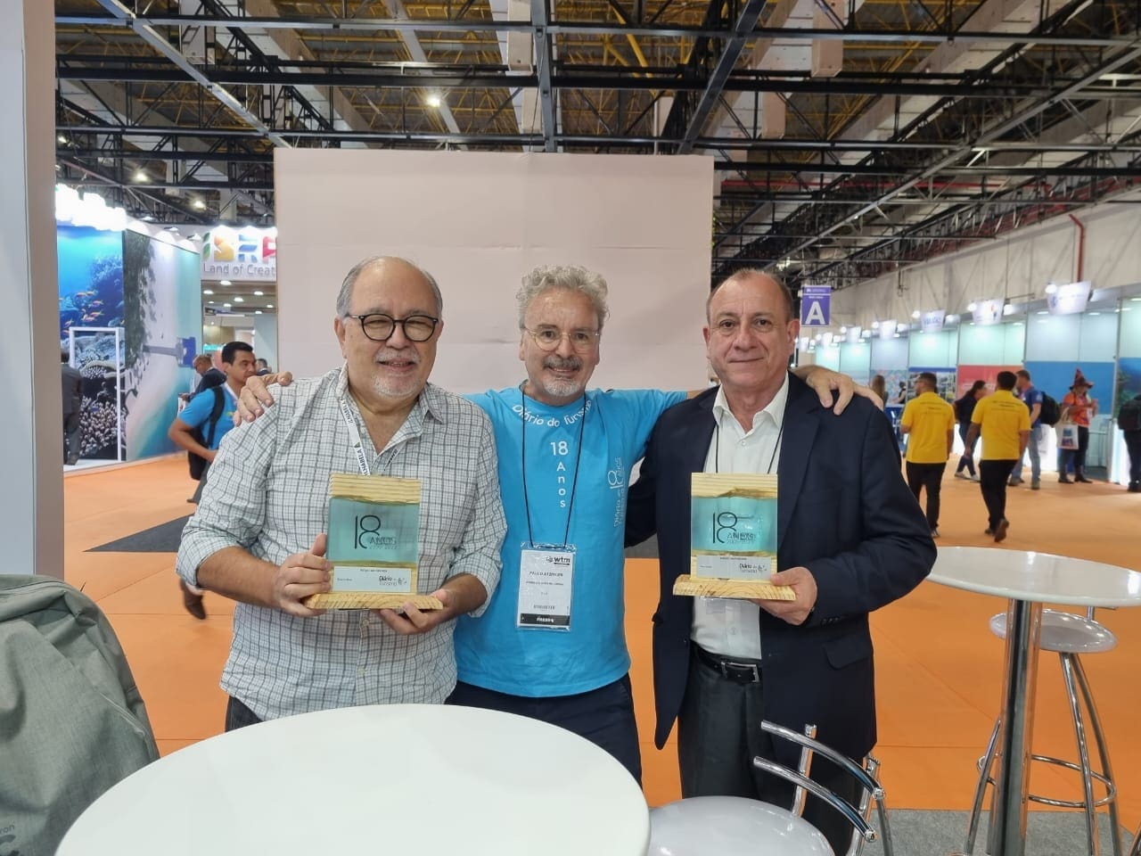 Roberto Maia, Paulo Atzingen e Toni Sando