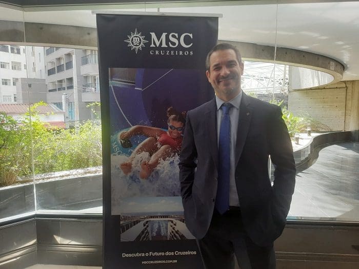 Ignacio Palacios comenta destaques da próxima temporada da MSC Cruzeiros